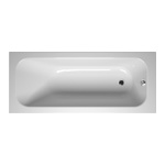 Акриловая ванна VITRA Balance 170*70 см (без ножек)- фото