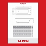 Акриловая ванна ALPEN ALASKA 170X75 (Австрия) - фото3